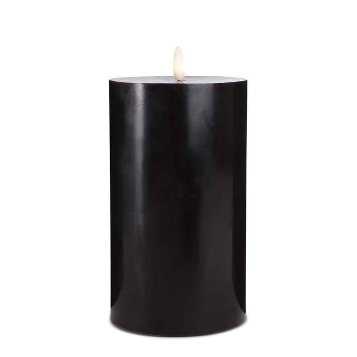 LED Candle (1 piece) with realistic 3D flame 10 x 20 cm | Stornfield