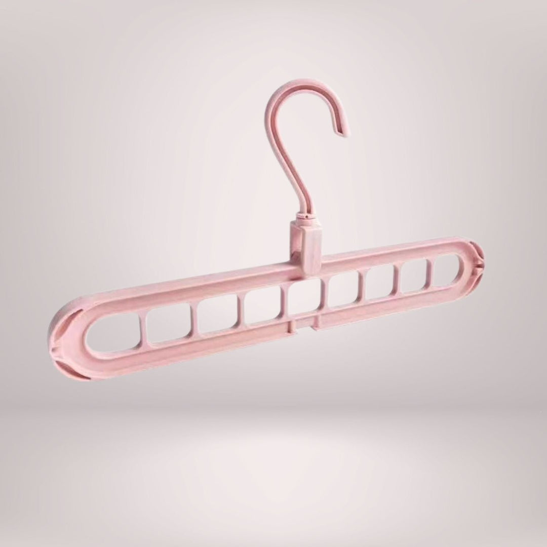 Clothes hanger organizer space-saving rack 2-piece set | Stornfield