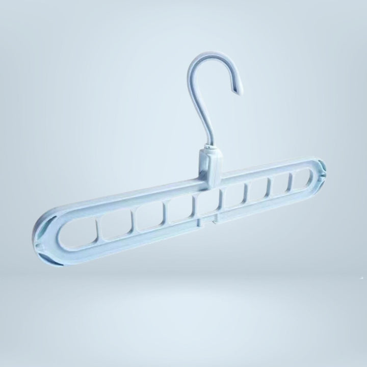 Clothes hanger organizer space-saving rack 2-piece set | Stornfield
