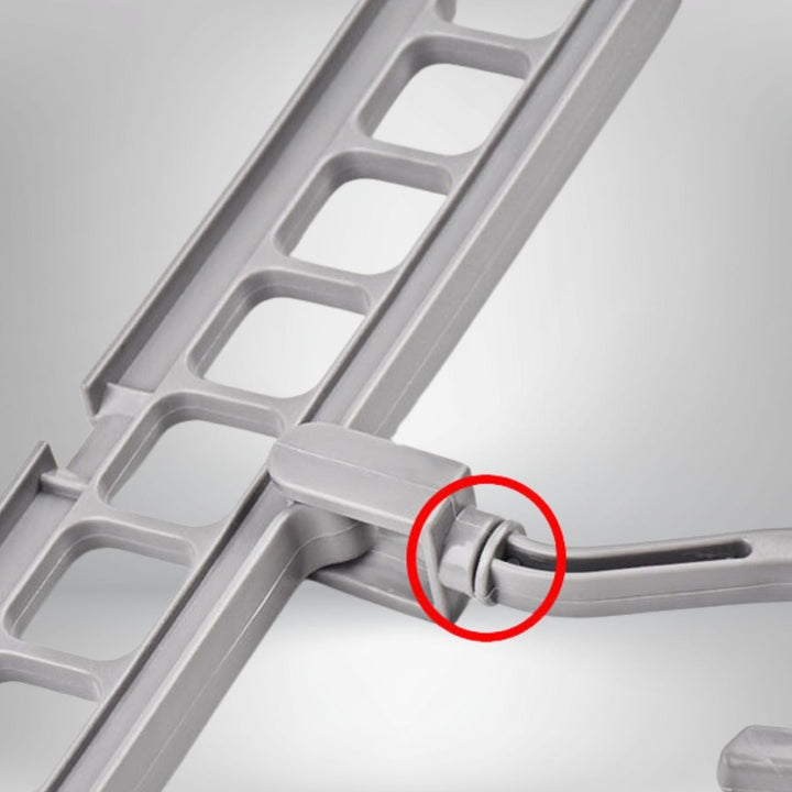 Clothes hanger organizer space-saving rack 2-piece set | Stornfield