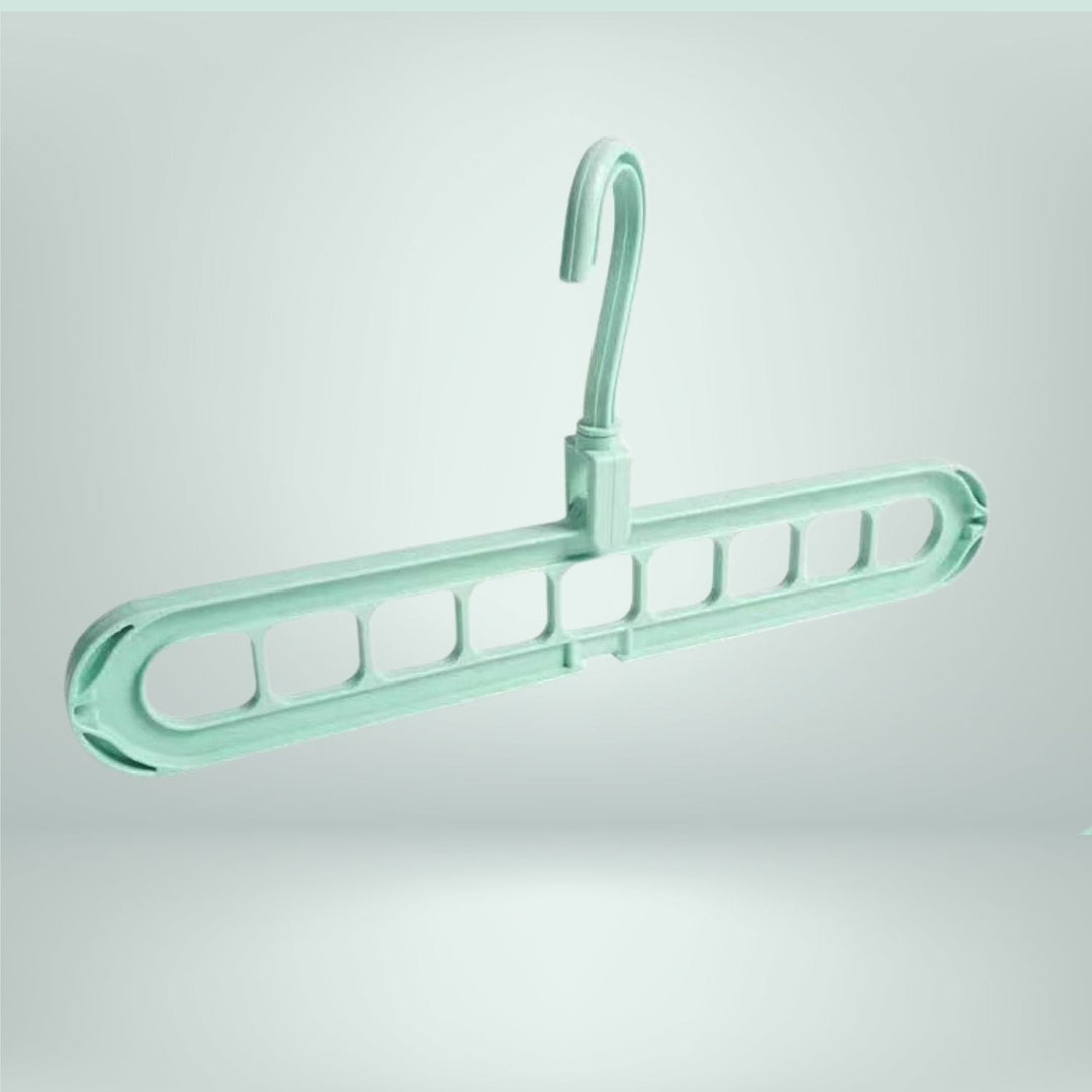 Clothes hanger organizer space-saving rack 2-piece set | Stornfield