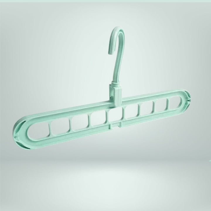 Clothes hanger organizer space-saving rack 2-piece set | Stornfield