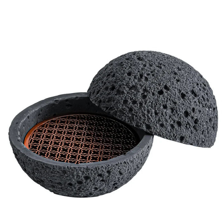 Special Lava Stone Planet Sashimi Seafood Dry Ice Serving Plate | Stornfield