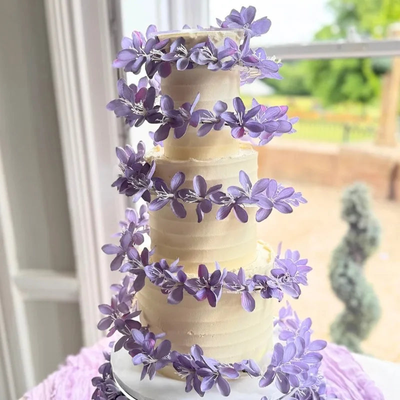 Spiral Multi-Tier Acrylic Cake Stand Reusable Foldable Pastry Decoration | Stornfield
