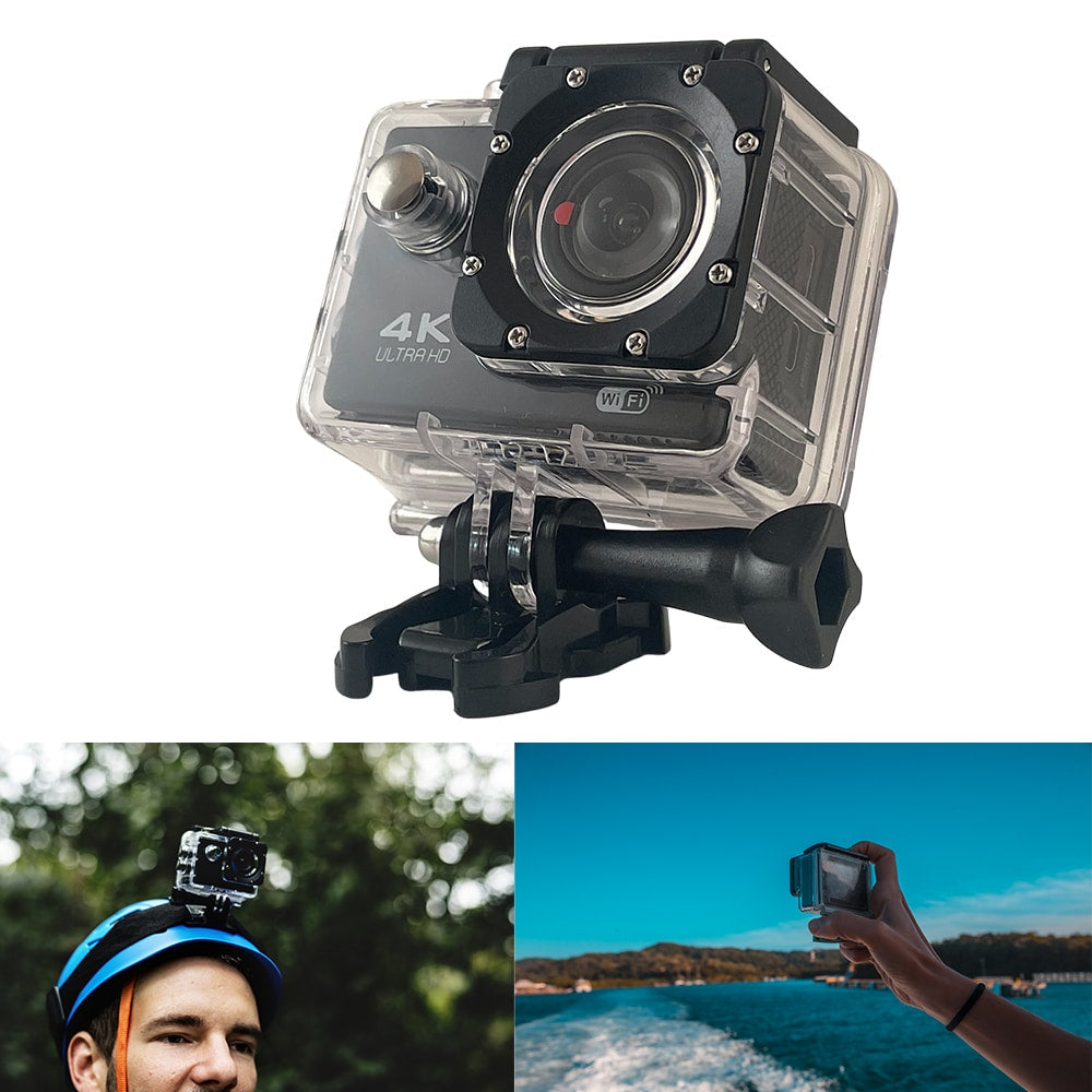 Action camera with waterproof case - 4K - 16.0 Mega Pixel | Stornfield