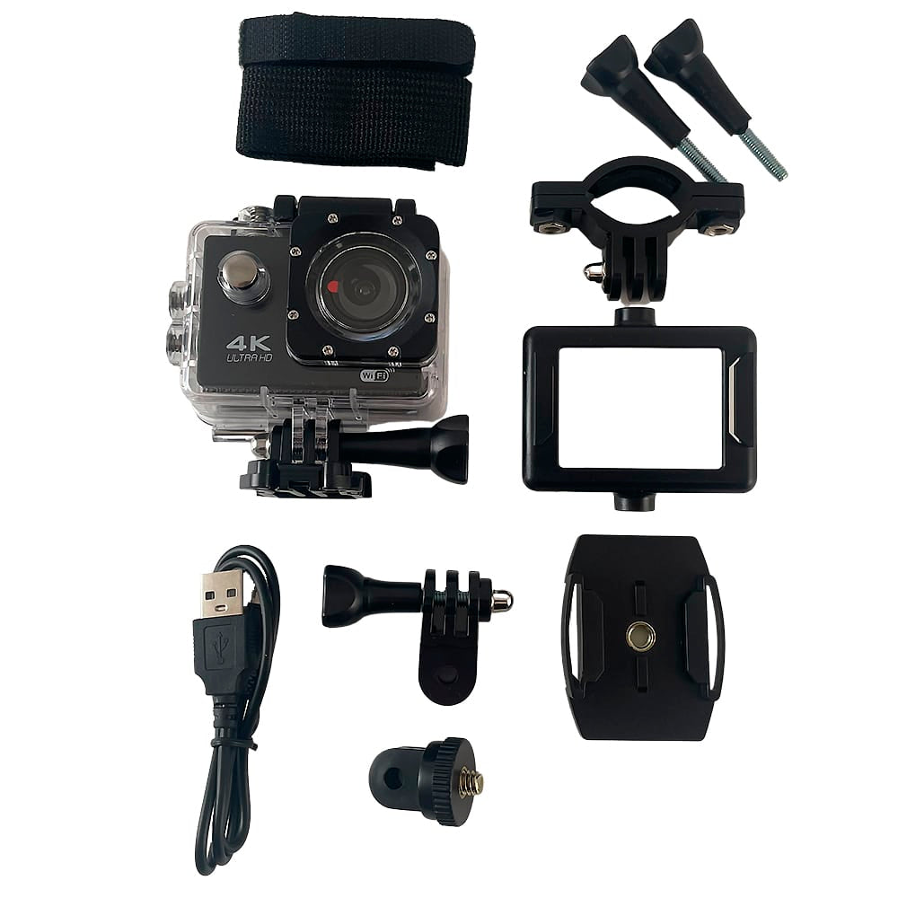 Action camera with waterproof case - 4K - 16.0 Mega Pixel | Stornfield