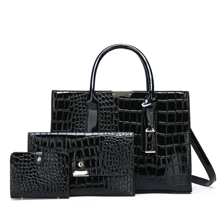 Stornfield | Crocodile embossed bag.