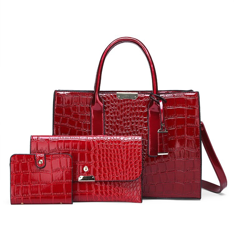 Stornfield | Crocodile embossed bag.