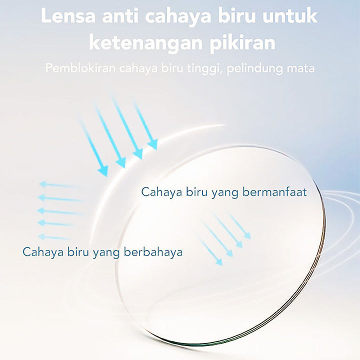 Stornfield | Blue Light Blocking Half-Rim Glasses