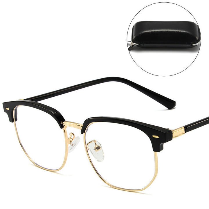 Stornfield | Blue Light Blocking Half-Rim Glasses