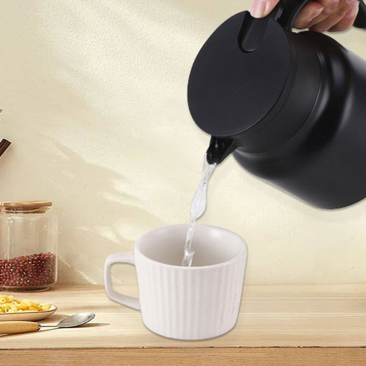 Portable stainless steel kettle | Compact tea solution for any location | Stornfield