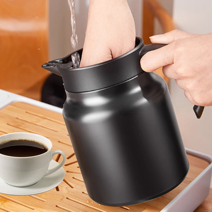 Portable stainless steel kettle | Compact tea solution for any location | Stornfield