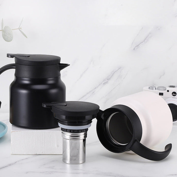 Portable stainless steel kettle | Compact tea solution for any location | Stornfield