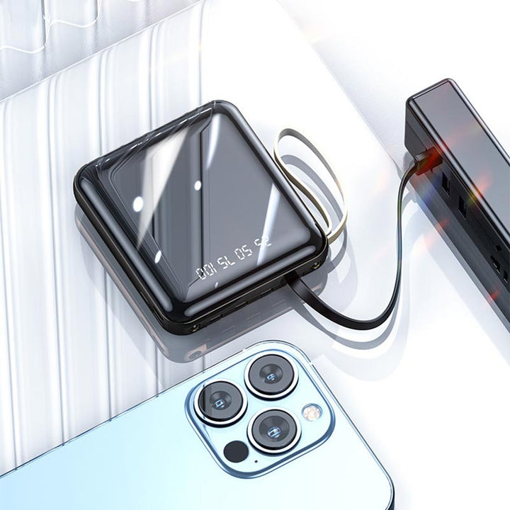 Stornfield | Fast Charge 20000mAh Mini Powerbank with Integrated Cables