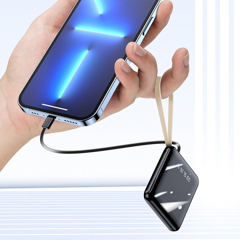 Stornfield | Fast Charge 20000mAh Mini Powerbank with Integrated Cables