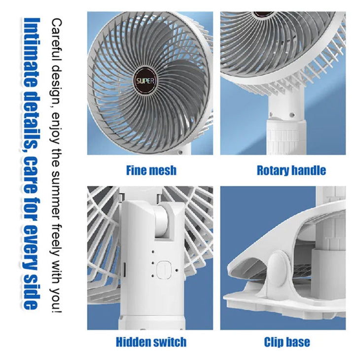 Multi-Functional Portable Mini Fan | Stornfield
