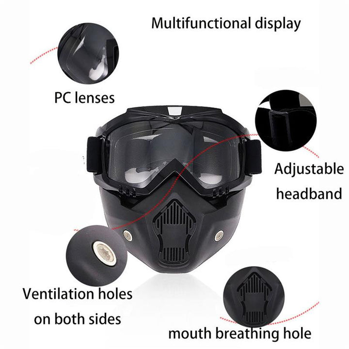 Stornfield | Special mask for welding and cutting (anti-glare, UV protection, dustproof)