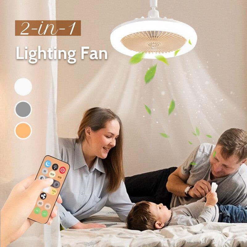 Remote Control Aromatherapy Ceiling Fan with Light | Stornfield