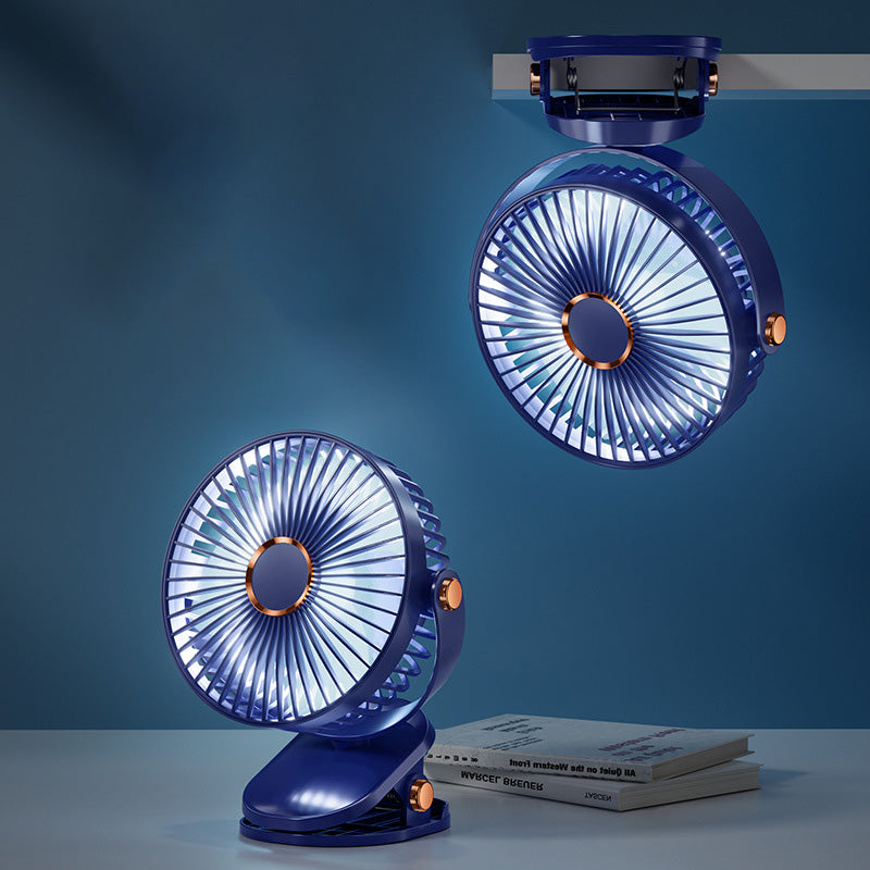 Rechargeable Clip-On Hanging Desk Air Conditioning Fan | Stornfield