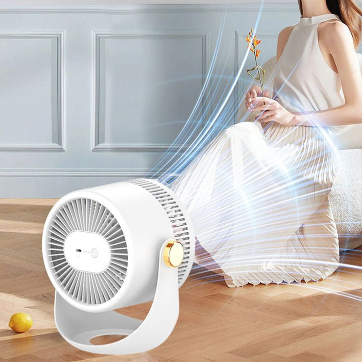 Hurricane Cannon High-Speed Circulating Wall-Mounted Desk Fan | Stornfield