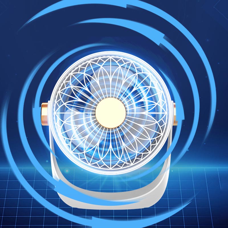 Hurricane Cannon High-Speed Circulating Wall-Mounted Desk Fan | Stornfield