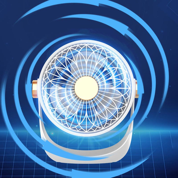Hurricane Cannon High-Speed Circulating Wall-Mounted Desk Fan | Stornfield