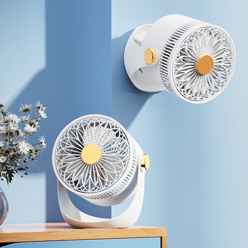 Hurricane Cannon High-Speed Circulating Wall-Mounted Desk Fan | Stornfield