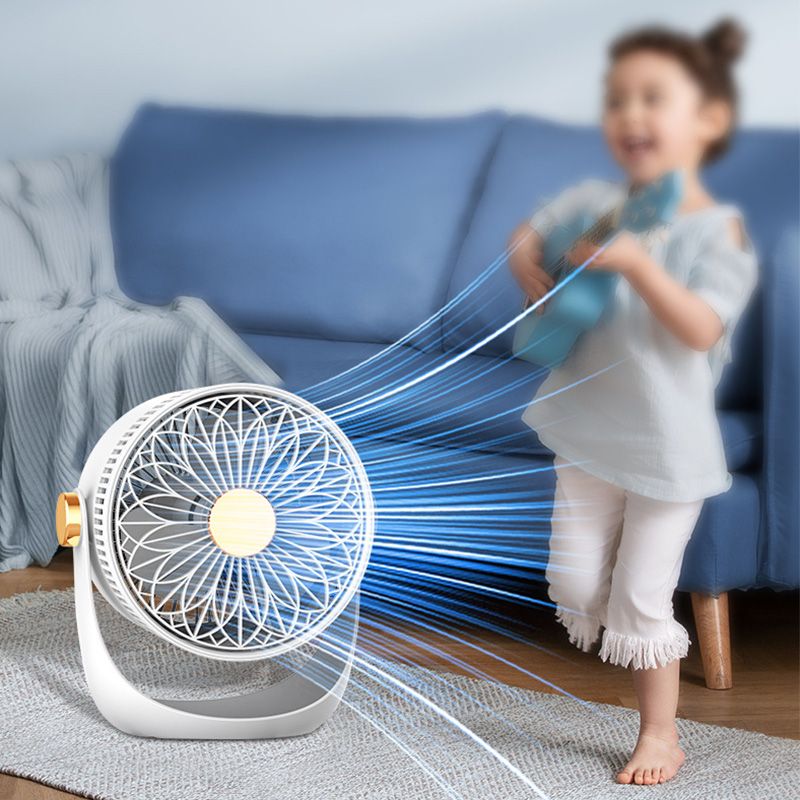 Hurricane Cannon High-Speed Circulating Wall-Mounted Desk Fan | Stornfield