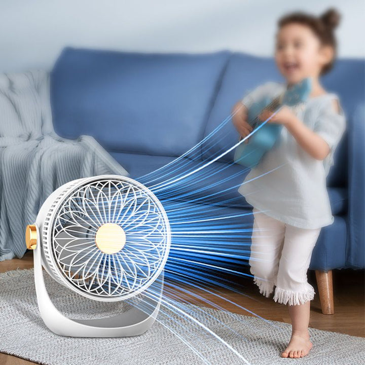Hurricane Cannon High-Speed Circulating Wall-Mounted Desk Fan | Stornfield