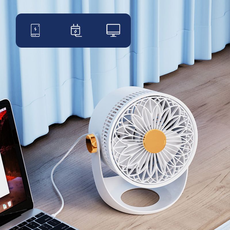 Hurricane Cannon High-Speed Circulating Wall-Mounted Desk Fan | Stornfield