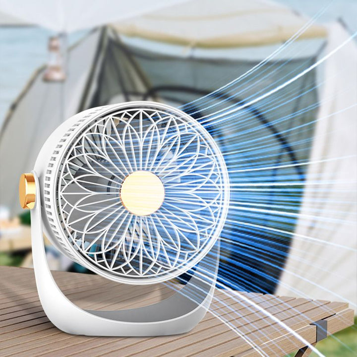 Hurricane Cannon High-Speed Circulating Wall-Mounted Desk Fan | Stornfield