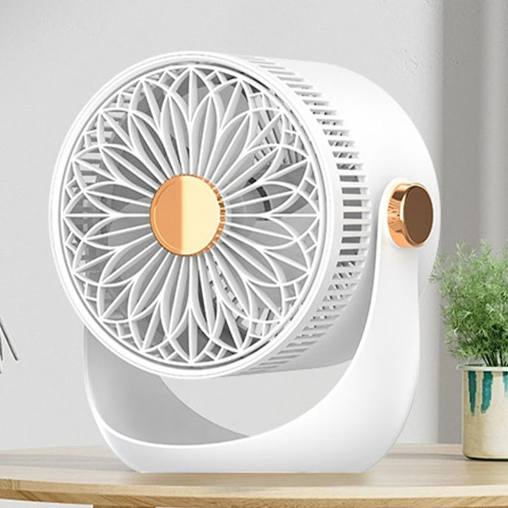 Hurricane Cannon High-Speed Circulating Wall-Mounted Desk Fan | Stornfield