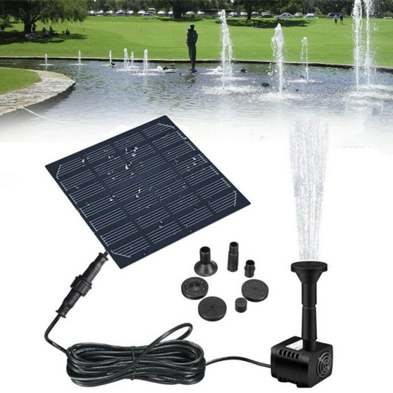 Stornfield | Outdoor Solar Fountain Water Pump Set for Garden