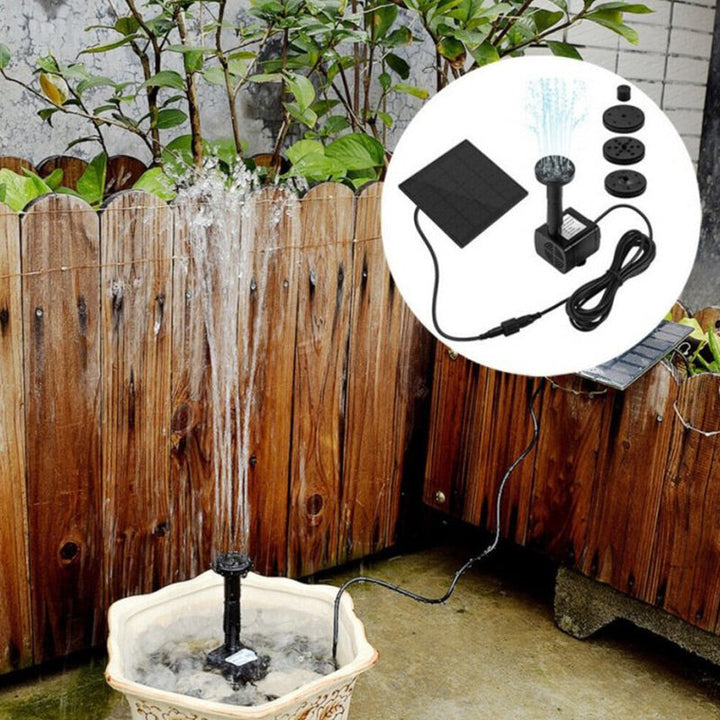 Stornfield | Outdoor Solar Fountain Water Pump Set for Garden