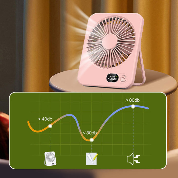 Rechargeable Compact Desktop Fan | Stornfield