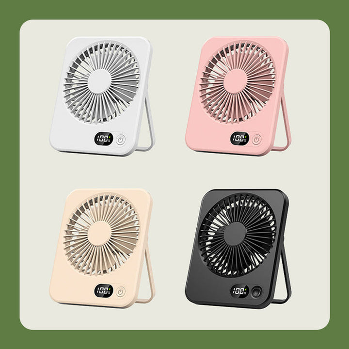 Rechargeable Compact Desktop Fan | Stornfield