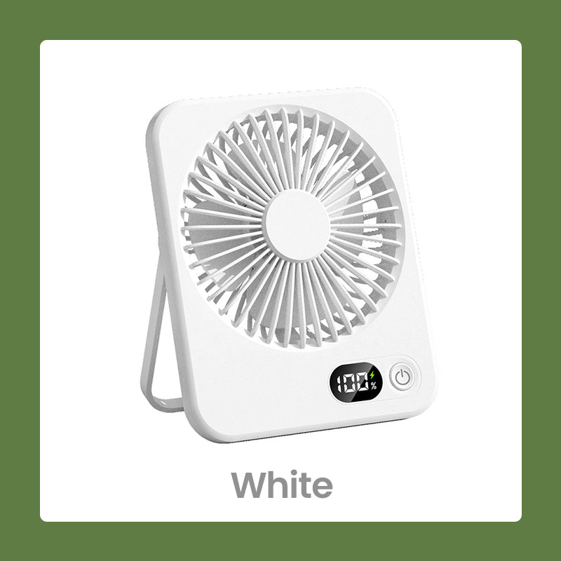 Rechargeable Compact Desktop Fan | Stornfield