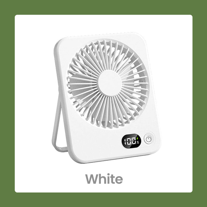 Rechargeable Compact Desktop Fan | Stornfield