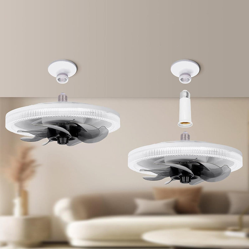 2-in-1 Mute Adjustable Fan Light with Remote Control | Stornfield