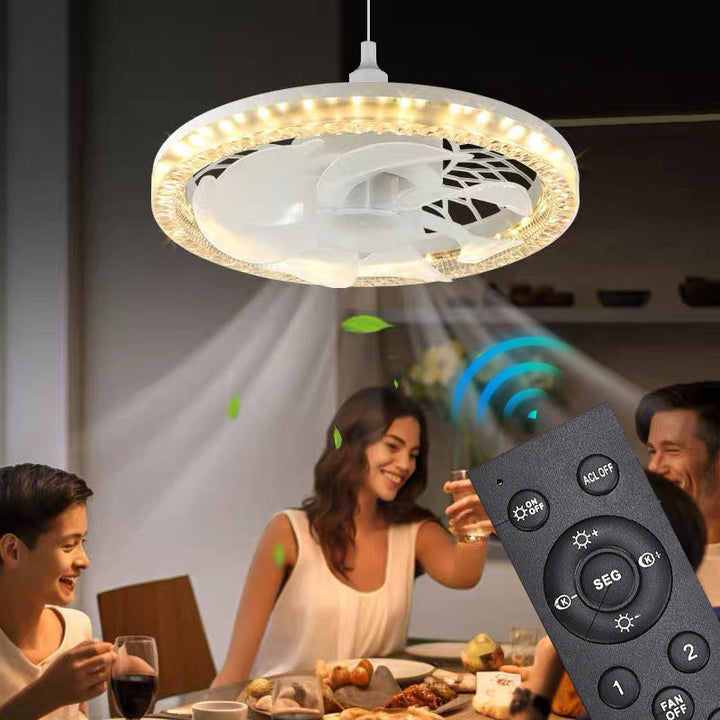 2-in-1 Mute Adjustable Fan Light with Remote Control | Stornfield