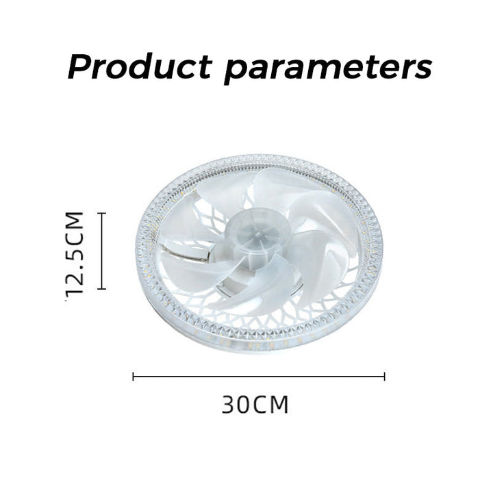 2-in-1 Mute Adjustable Fan Light with Remote Control | Stornfield