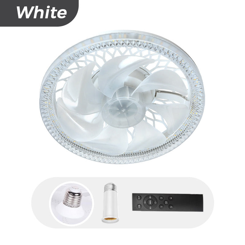 2-in-1 Mute Adjustable Fan Light with Remote Control | Stornfield