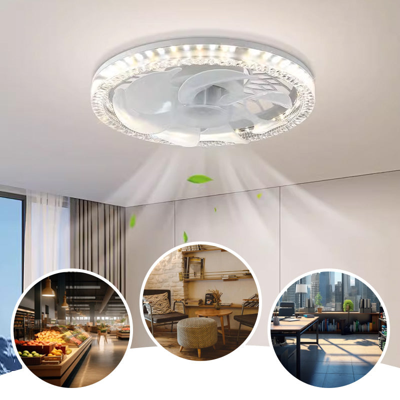2-in-1 Mute Adjustable Fan Light with Remote Control | Stornfield