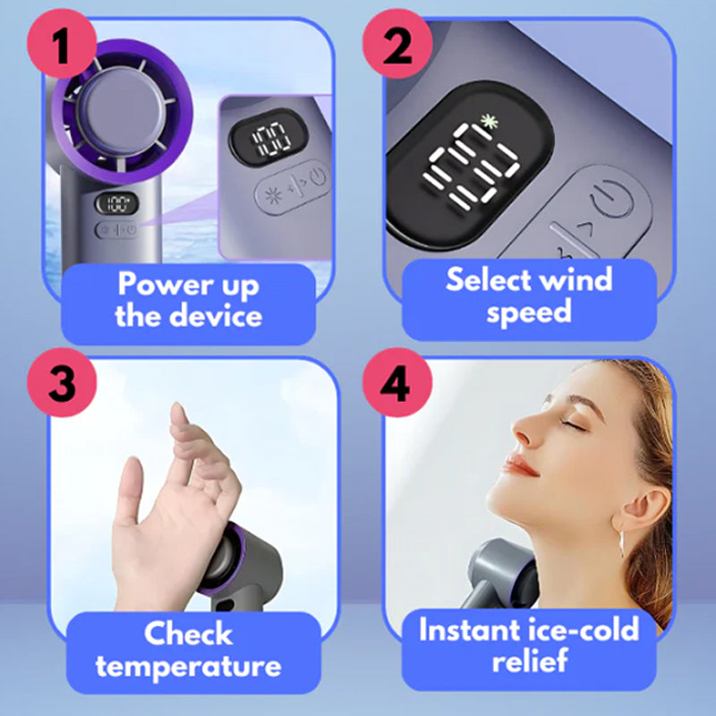 Portable Handheld Cyclone Fan | Stornfield