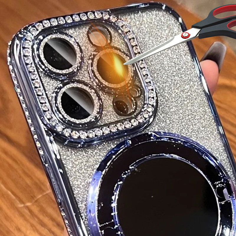 Stornfield | Phone Case with Mirror Magnetic Stand Glitter