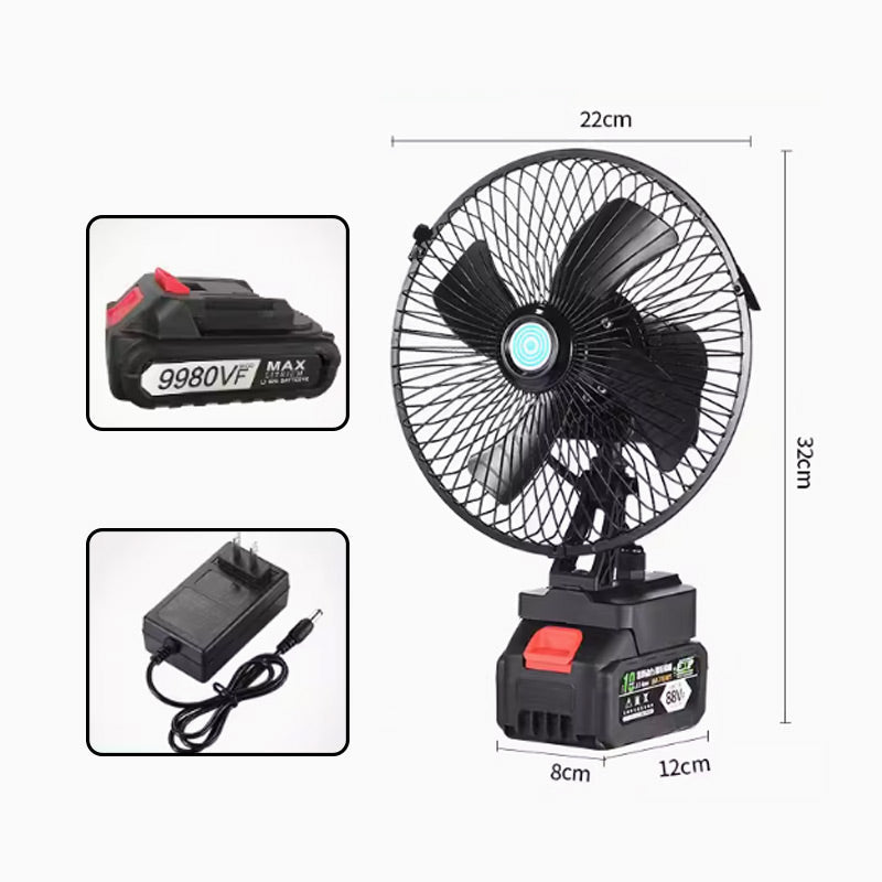 Rechargeable Portable Outdoor Wireless Camping Fan | Stornfield