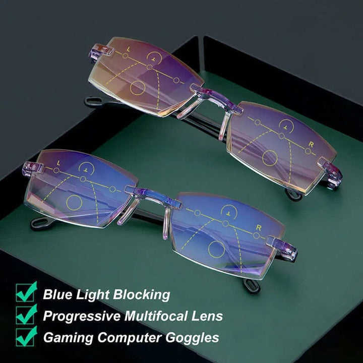 Stornfield | High Hardness Anti-Blue Light Reading Glasses for Distance and Near Use