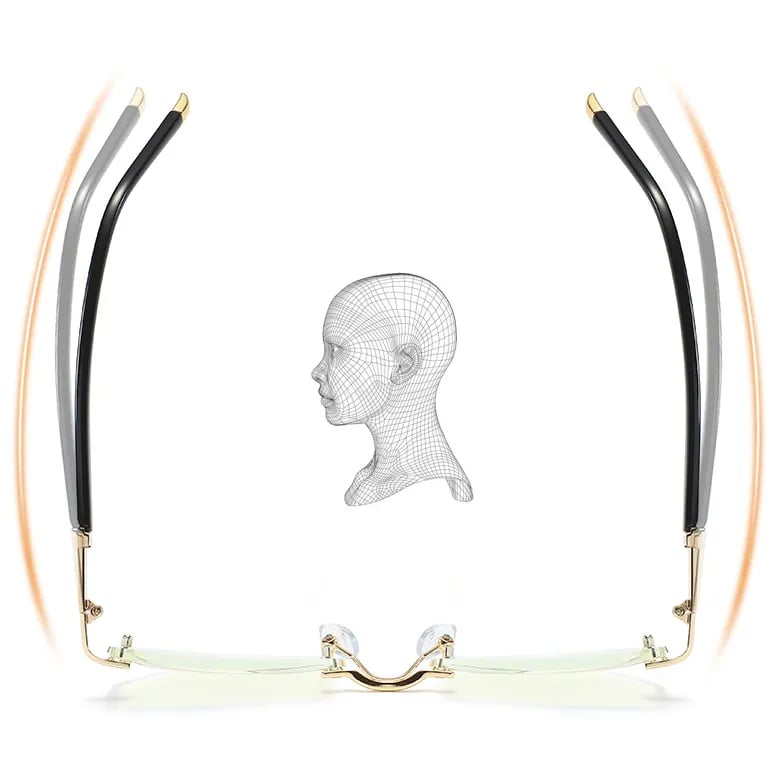 Stornfield | High Hardness Anti-Blue Light Reading Glasses for Distance and Near Use