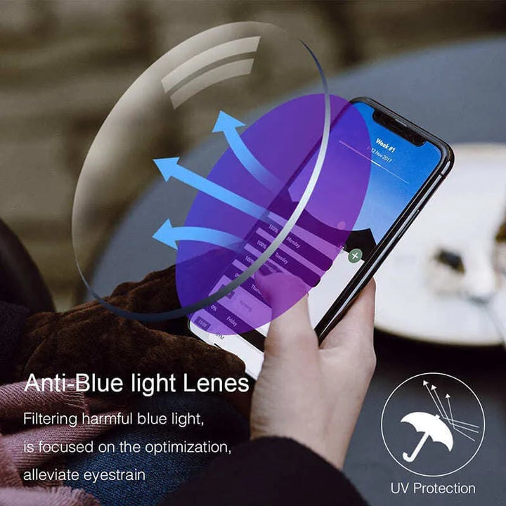 Stornfield | High Hardness Anti-Blue Light Reading Glasses for Distance and Near Use