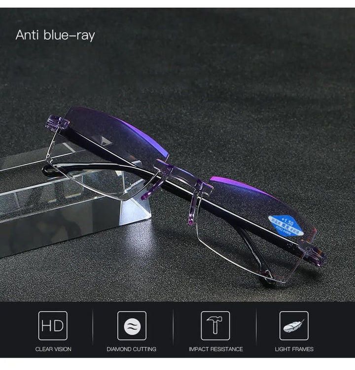 Stornfield | High Hardness Anti-Blue Light Reading Glasses for Distance and Near Use